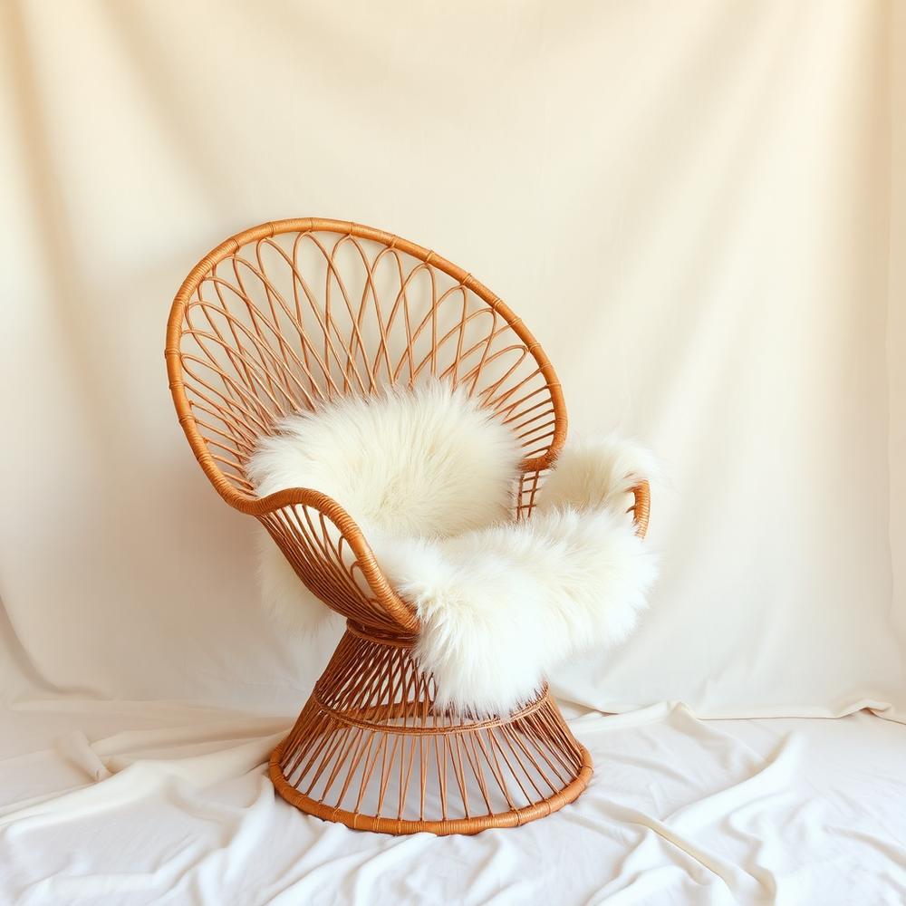 Rattan Peacock Lounge Chair
